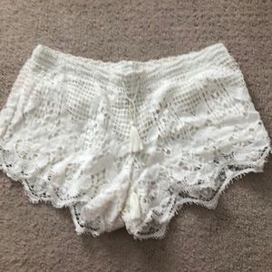 Crochet shorts
